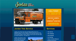 Desktop Screenshot of jordantreeservice.com